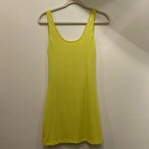 Ribbed Tank Dress